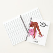 Custom Journal, Personalisiert Black Girl Notebook Notizblock (Innenseite)