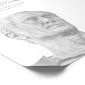 Custom Julius caesar inspirierendes Zitat Poster (Ecke)