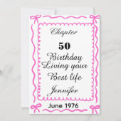 Custom july 1976 50th Birthday card (Vorderseite)