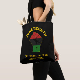 Custom JUNETEENTH Celebrate Freedom Tasche
