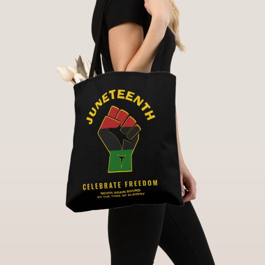 Custom JUNETEENTH Celebrate Freedom Tasche (Von Nahem)