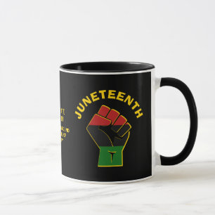 Custom JUNETEENTH Celebrate Freedom Tasse