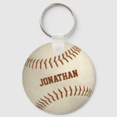 Custom Jungs Girls einfach Baseball Softball Schlüsselanhänger (Vorderseite)