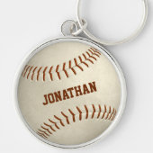 Custom Jungs Girls einfach Baseball Softball Schlüsselanhänger (Vorne)