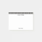 Custom Just a Note Piano Keys Post - It Notes Post-it Klebezettel (Vorderseite)