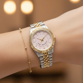 Custom Just Married Watch Gift for Husband & Wife Armbanduhr