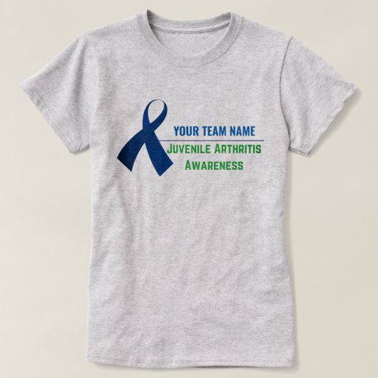 Custom Juvenile Arthritis Awareness T - Shirt (Design vorne)