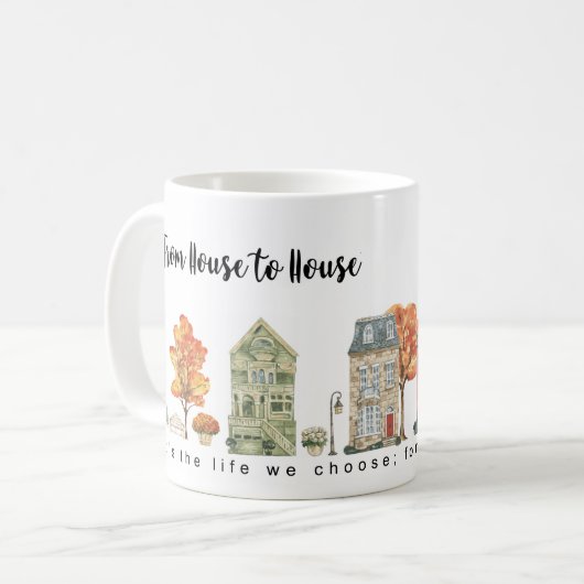 Custom JW Geschenk der Pionier Leben Kaffee Tasse (Vorderseite Links)