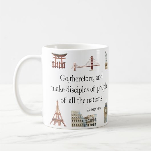 Custom JW Geschenk machen Schüler Kaffeetasse (Links)