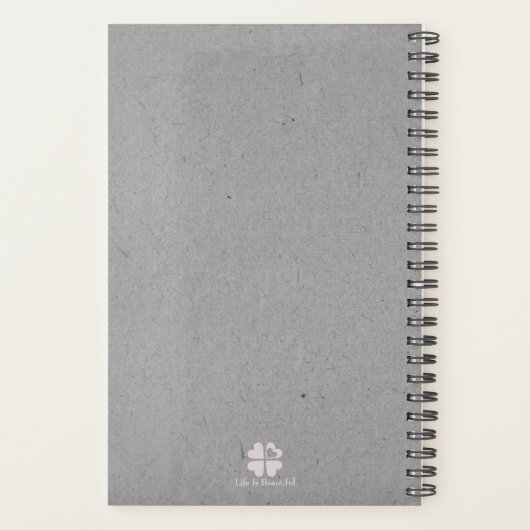 Custom Kamiyomoji Dragon Personal Planner Planer (Rückseite)