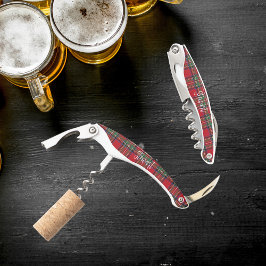 Custom Kariert Trauzeuge Clan Stewart Tartan Kellnermesser