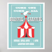 CUSTOM Karneval Event Poster (Vorne)