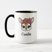 Custom Kawaii Deer Tasse (Links)
