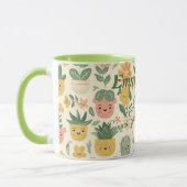 Custom Kawaii Pflanze Themenwelt Tasse für Kinder (Links)