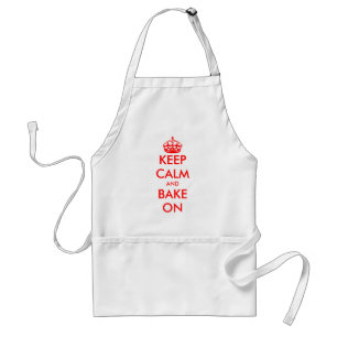 Custom Keep Calm apron   Customizable template Schürze