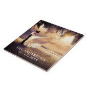 Custom Keepake Wedding Foto Fliese (Seite)