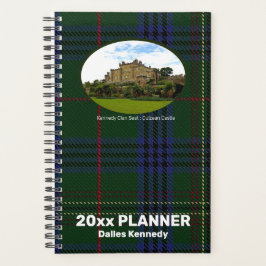 Custom Kennedy Scottish Castle Fotografy Weekly Planer