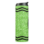 Custom Kids Apple Green Glitzer Crayon Tumbler Thermosbecher (Nach links gedreht)