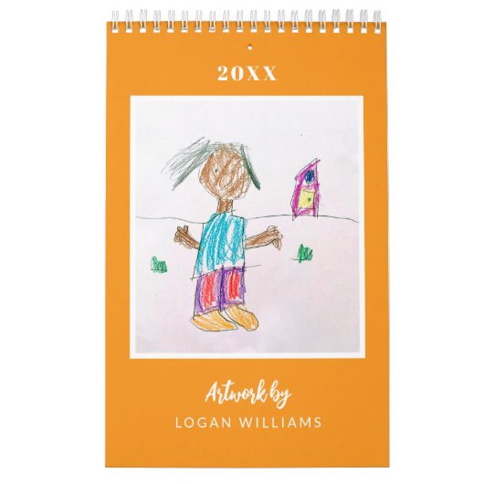 Custom Kids' Art Keepake Weihnachtsgeschenk Kalender (Titelbild)