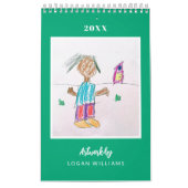 Custom Kids' Art Keepake Weihnachtsgeschenk Kalender (Titelbild)
