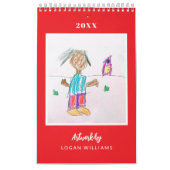 Custom Kids' Art Keepsake Christmas Gift Kalender (Titelbild)