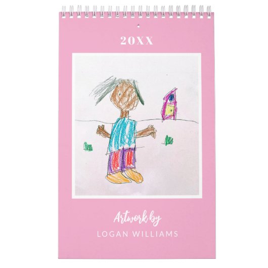 Custom Kids' Art Keepsake Christmas Gift Kalender (Titelbild)