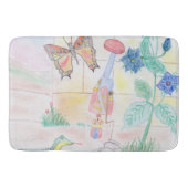 Custom Kids Artwork, Nutcracker Spielzeug, Schmett Badematte (Vorderseite)