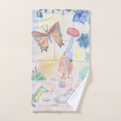 Custom Kids Artwork, Nutcracker Spielzeug, Schmett Badhandtuch Set (Handtuch)