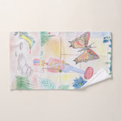 Custom Kids Artwork, Nutcracker Spielzeug, Schmett Badhandtuch Set (Handtuch)