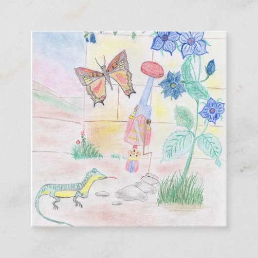 Custom Kids Artwork, Nutcracker Spielzeug, Schmett Begleitkarte (Vorderseite)