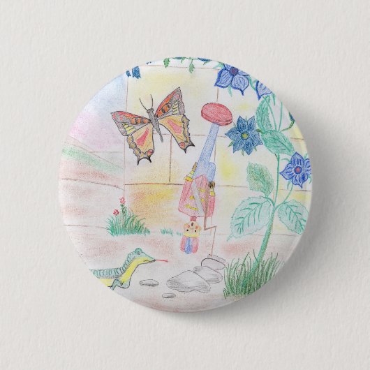 Custom Kids Artwork, Nutcracker Spielzeug, Schmett Button (Vorderseite)