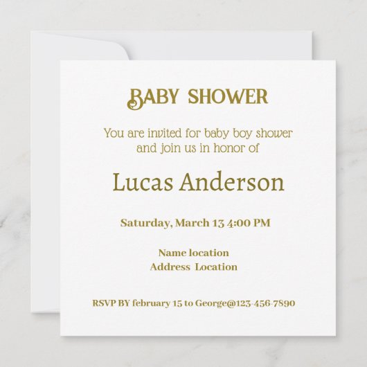 Custom Kids Artwork, Nutcracker Spielzeug, Schmett Einladung (Rückseite)