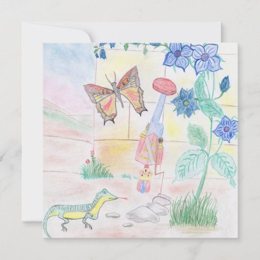 Custom Kids Artwork, Nutcracker Spielzeug, Schmett Einladung (Vorderseite)
