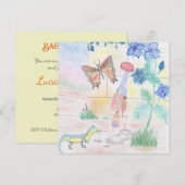Custom Kids Artwork, Nutcracker Spielzeug, Schmett Einladung (Vorne/Hinten)