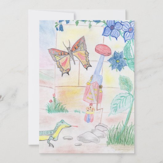 Custom Kids Artwork, Nutcracker Spielzeug, Schmett Einladung (Vorderseite)