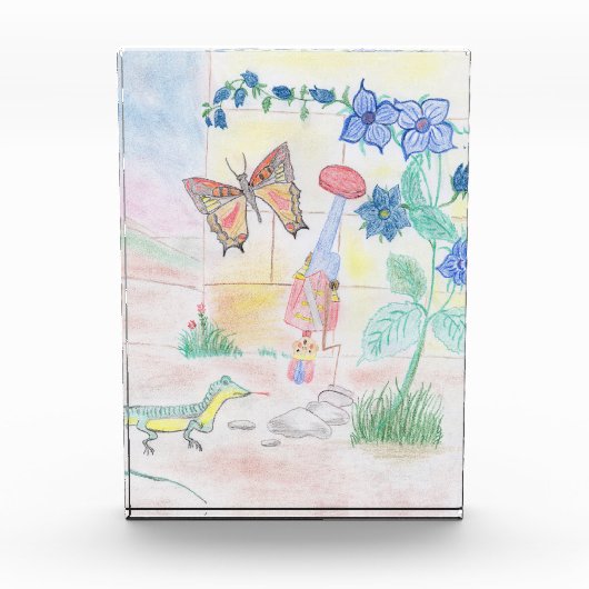 Custom Kids Artwork, Nutcracker Spielzeug, Schmett Fotoblock (Vorderseite)