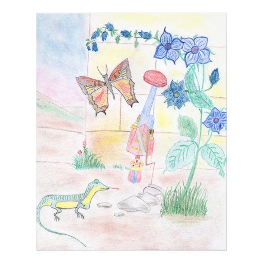 Custom Kids Artwork, Nutcracker Spielzeug, Schmett Fotodruck (Vorne)