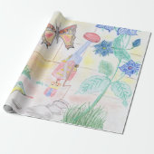 Custom Kids Artwork, Nutcracker Spielzeug, Schmett Geschenkpapier (Ungerollt)