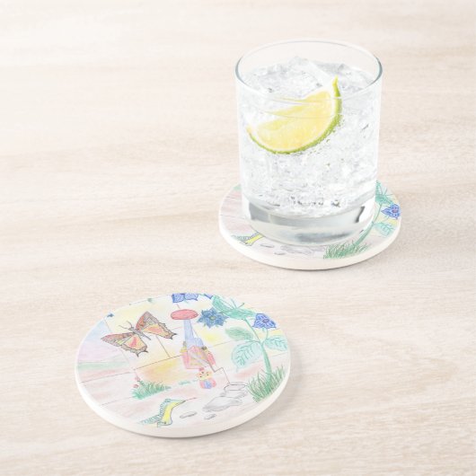 Custom Kids Artwork, Nutcracker Spielzeug, Schmett Getränkeuntersetzer (Seite)