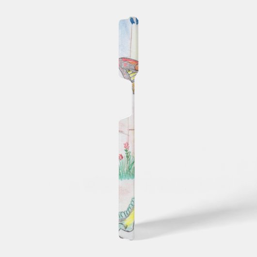 Custom Kids Artwork, Nutcracker Spielzeug, Schmett iPhone Hülle (Rechte Seite)