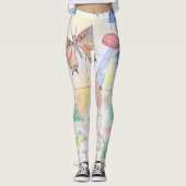 Custom Kids Artwork, Nutcracker Spielzeug, Schmett Leggings (Vorderseite)