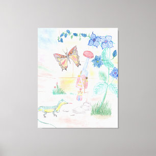 Custom Kids Artwork, Nutcracker Spielzeug, Schmett Leinwanddruck