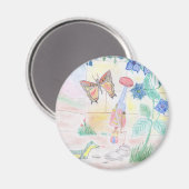 Custom Kids Artwork, Nutcracker Spielzeug, Schmett Magnet (Vorderseite/Rückseite)