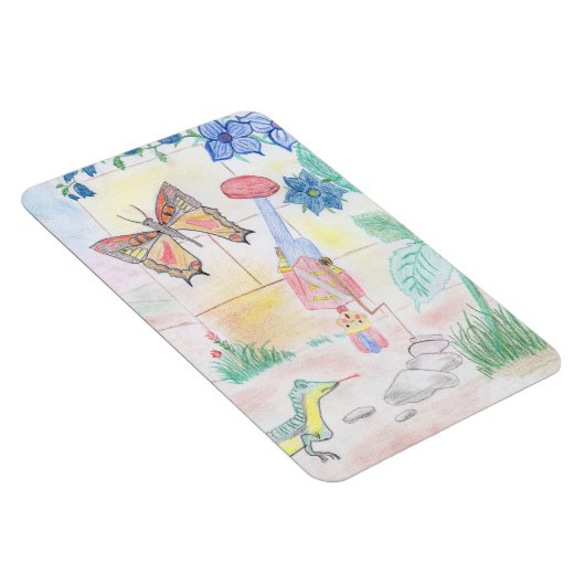 Custom Kids Artwork, Nutcracker Spielzeug, Schmett Magnet (Rechte Seite)