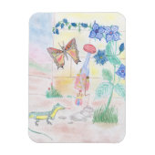 Custom Kids Artwork, Nutcracker Spielzeug, Schmett Magnet (Vertikal)