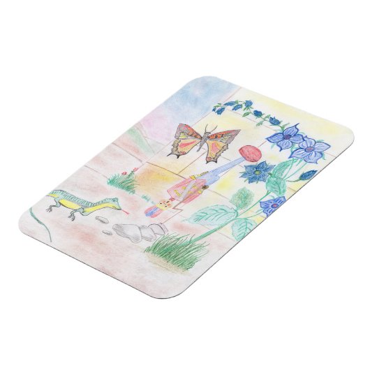 Custom Kids Artwork, Nutcracker Spielzeug, Schmett Magnet (Linke Seite)