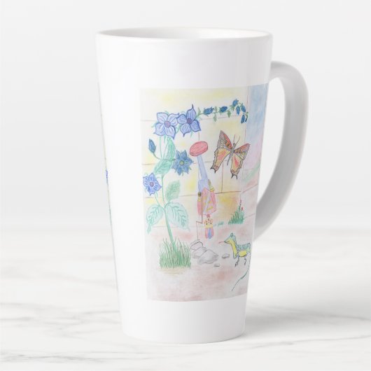 Custom Kids Artwork, Nutcracker Spielzeug, Schmett Milchtasse (Rechte Ecke)