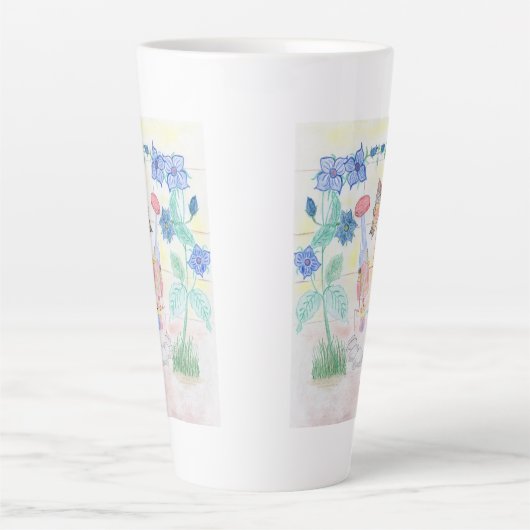 Custom Kids Artwork, Nutcracker Spielzeug, Schmett Milchtasse (Vorderseite)