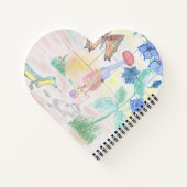 Custom Kids Artwork, Nutcracker Spielzeug, Schmett Notizblock (Rückseite)