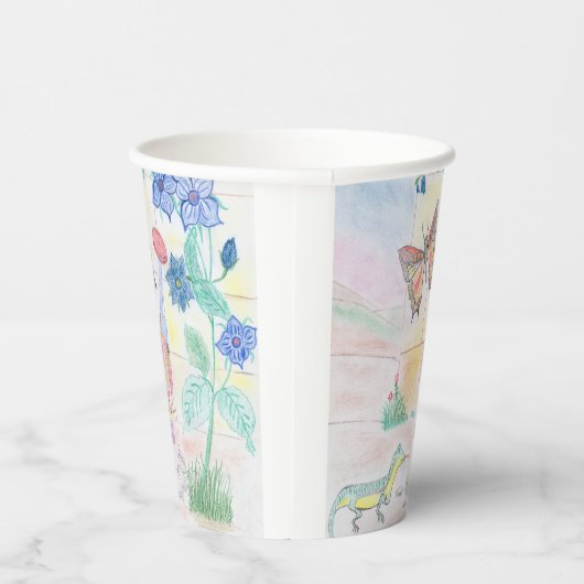 Custom Kids Artwork, Nutcracker Spielzeug, Schmett Pappbecher (Rechts)